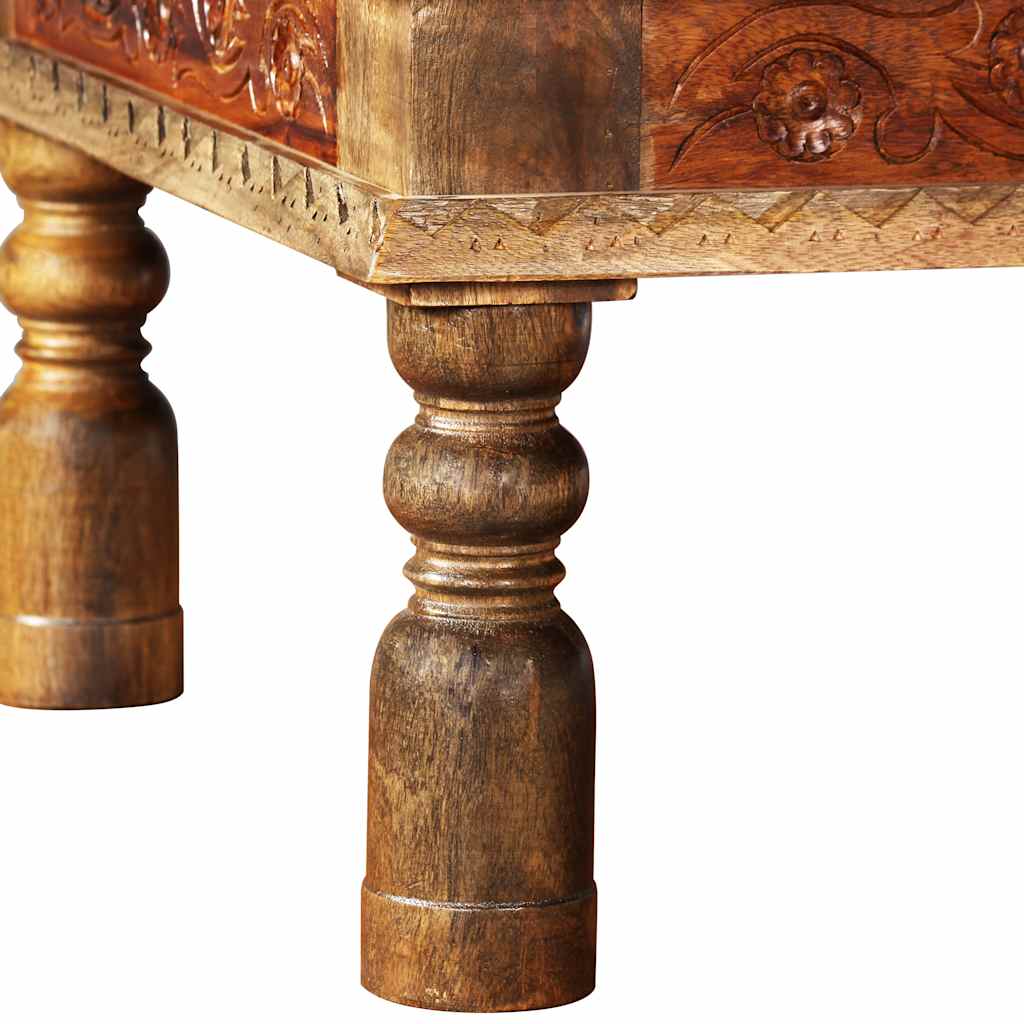 Tavolino da Salotto in Massello di Acacia e Mango 110x60x38cm