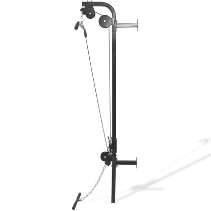 Stazione Allenamento Multifunzione da Casa a Muro con 2 Sbarre - homemem39