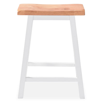 Set da Bar 3 pz in MDF Bianco - homemem39