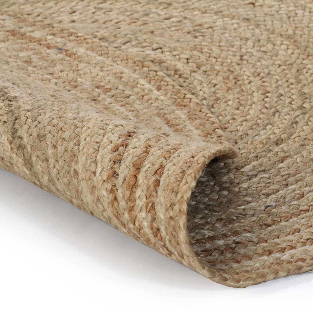 Tappeto in Juta Intrecciata 120 cm Rotondo | homemem39
