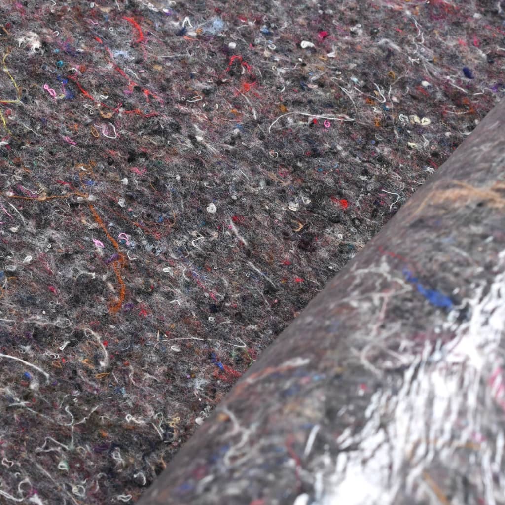 Telo Protettivo per Pittori Antiscivolo 50 m 180 g/m² Grigio - homemem39