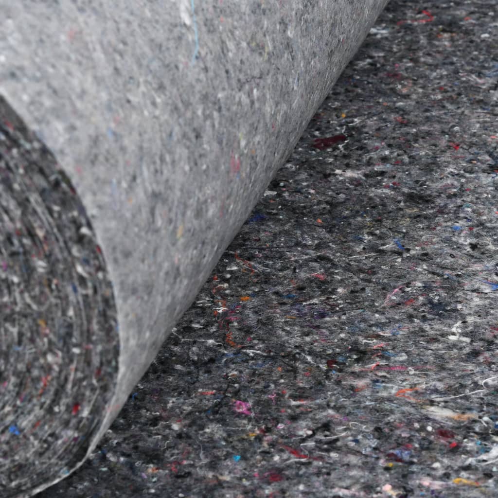 Telo Protettivo per Pittori Antiscivolo 50 m 280 g/m² Grigio - homemem39