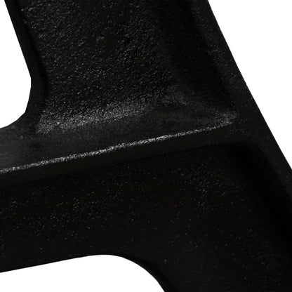 Gambe per Tavolo da Pranzo 2 pz a Forma di A in Ghisa