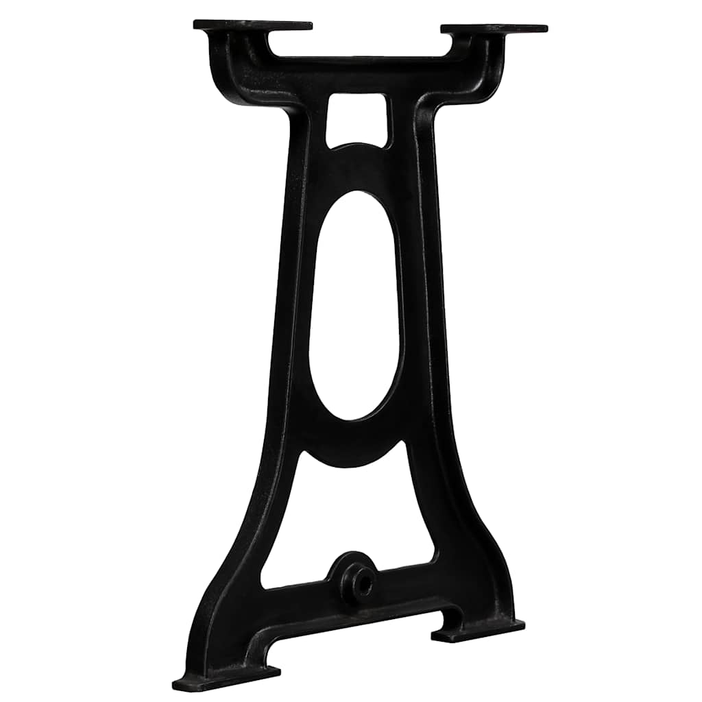 Gambe per Tavolo da Pranzo 2 pz a Forma di Y in Ghisa