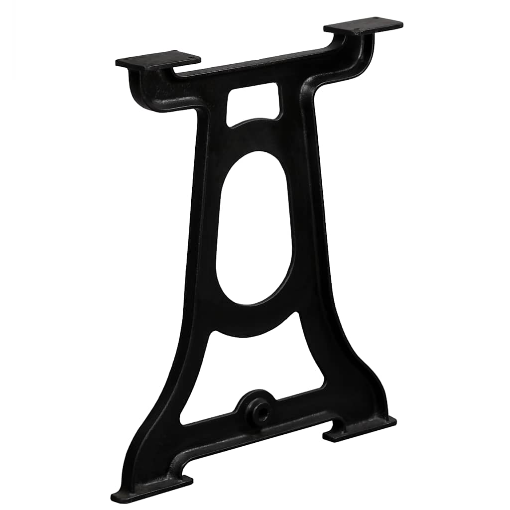 Gambe per Tavolo da Pranzo 2 pz a Forma di Y in Ghisa