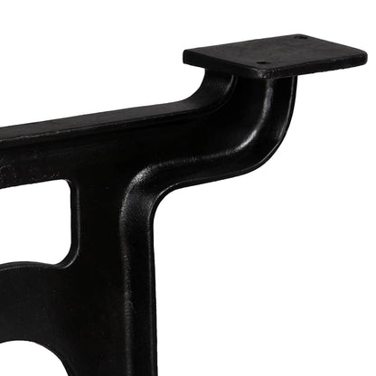 Gambe per Tavolo da Pranzo 2 pz a Forma di Y in Ghisa