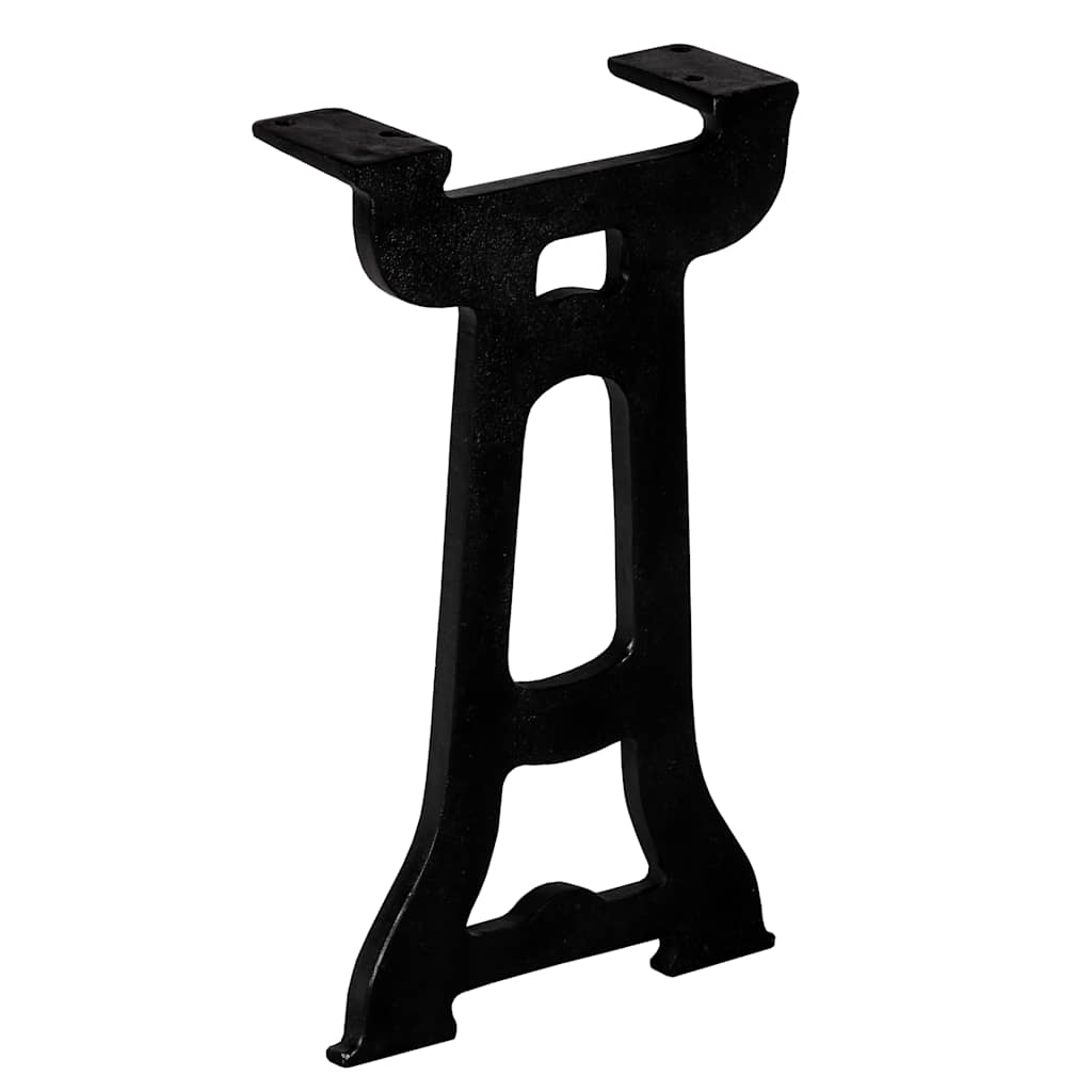 Gambe per Panca 2 pz a Forma di Y in Ghisa