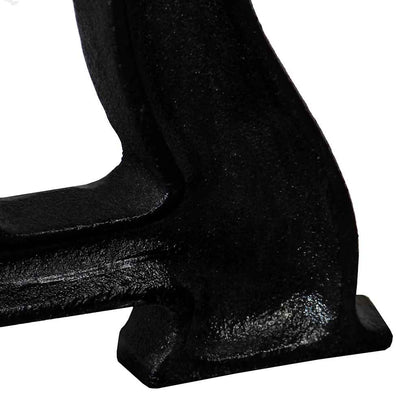 Gambe per Panca 2 pz a Forma di Y in Ghisa