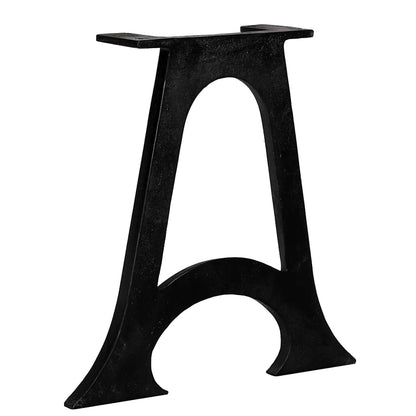 Gambe per Tavolino da Caffè 2 pz Base ad Arco Forma di A Ghisa