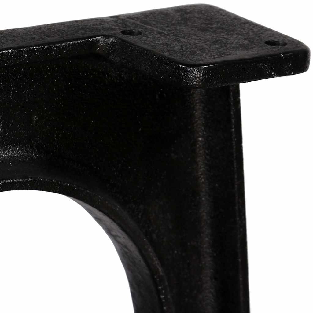 Gambe per Tavolino da Caffè 2 pz Base ad Arco Forma di A Ghisa
