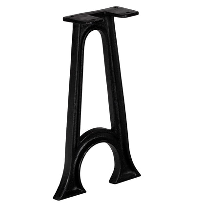 Gambe per Panca 2 pz con Base ad Arco a Forma di A in Ghisa | homemem39