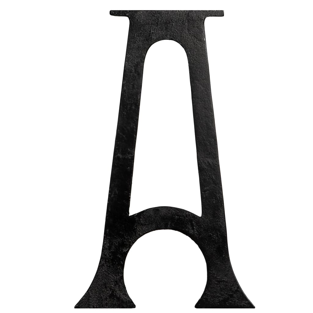 Gambe per Panca 2 pz con Base ad Arco a Forma di A in Ghisa | homemem39
