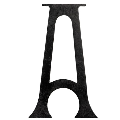 Gambe per Panca 2 pz con Base ad Arco a Forma di A in Ghisa | homemem39