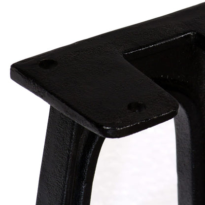 Gambe per Panca 2 pz con Base ad Arco a Forma di A in Ghisa | homemem39