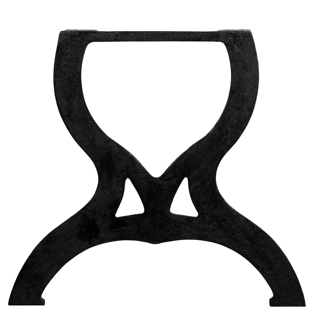 Gambe per Tavolino da Caffè 2 pz a Forma di X in Ghisa | homemem39