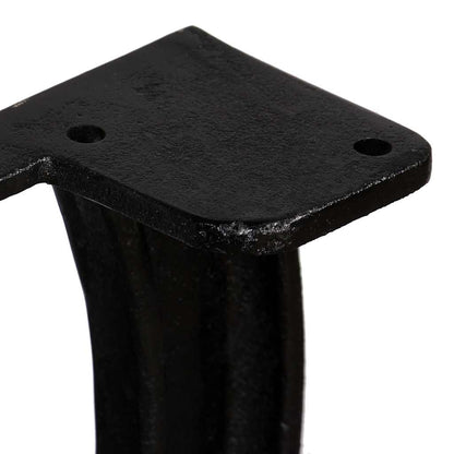 Gambe per Tavolino da Caffè 2 pz a Forma di X in Ghisa