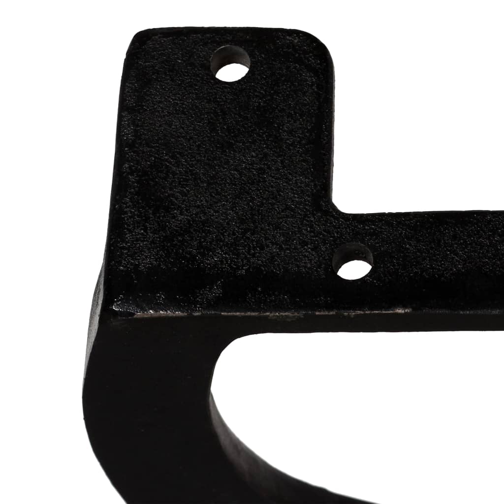 Gambe per Panca 2 pz a Forma di X in Ghisa