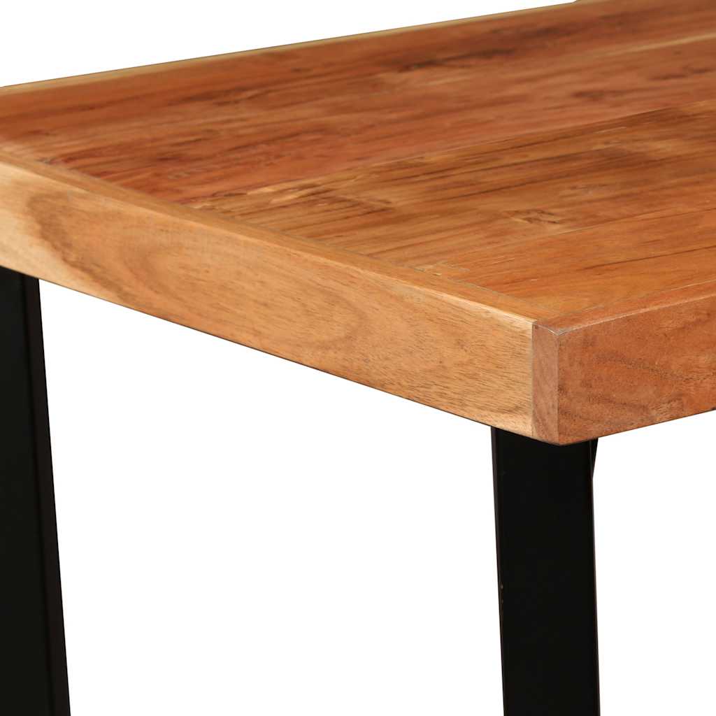 Tavolino da Bar in Legno Massello di Acacia 60x60x107 cm | homemem39