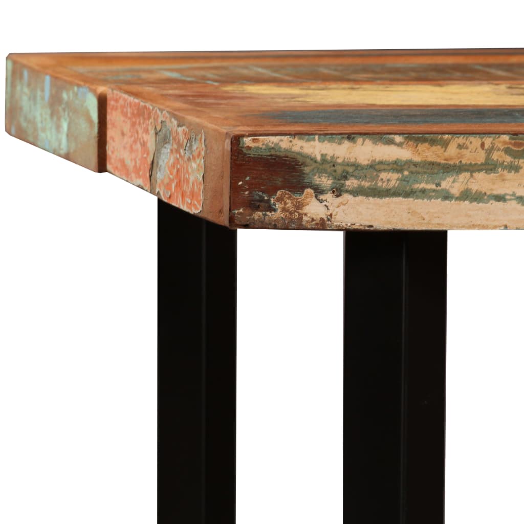 Tavolino da Bar in Legno Massello di Recupero 150x70x107 cm | homemem39