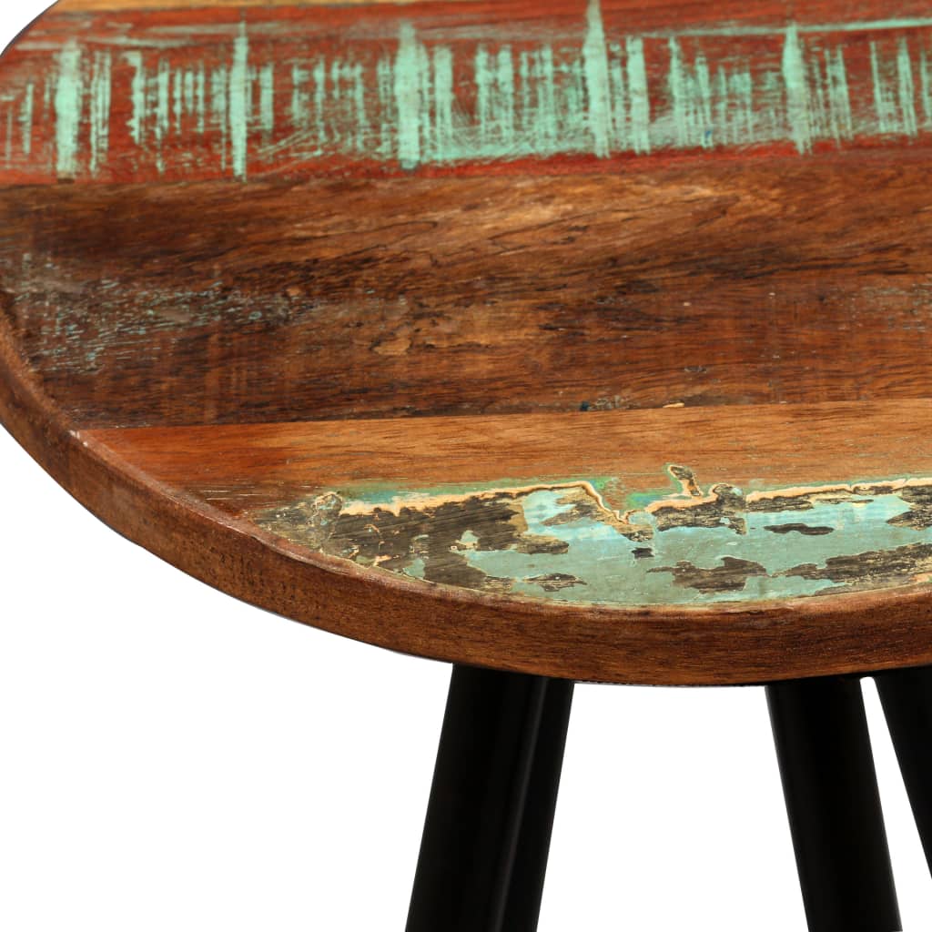 Sedie da Bar 4 pz Legno Massello di Recupero - homemem39