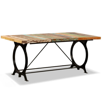 Tavolo da Pranzo in Legno Massello di Recupero 180 cm | homemem39