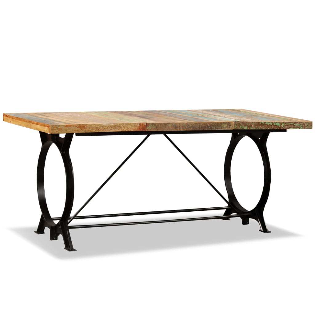 Tavolo da Pranzo in Legno Massello di Recupero 180 cm | homemem39