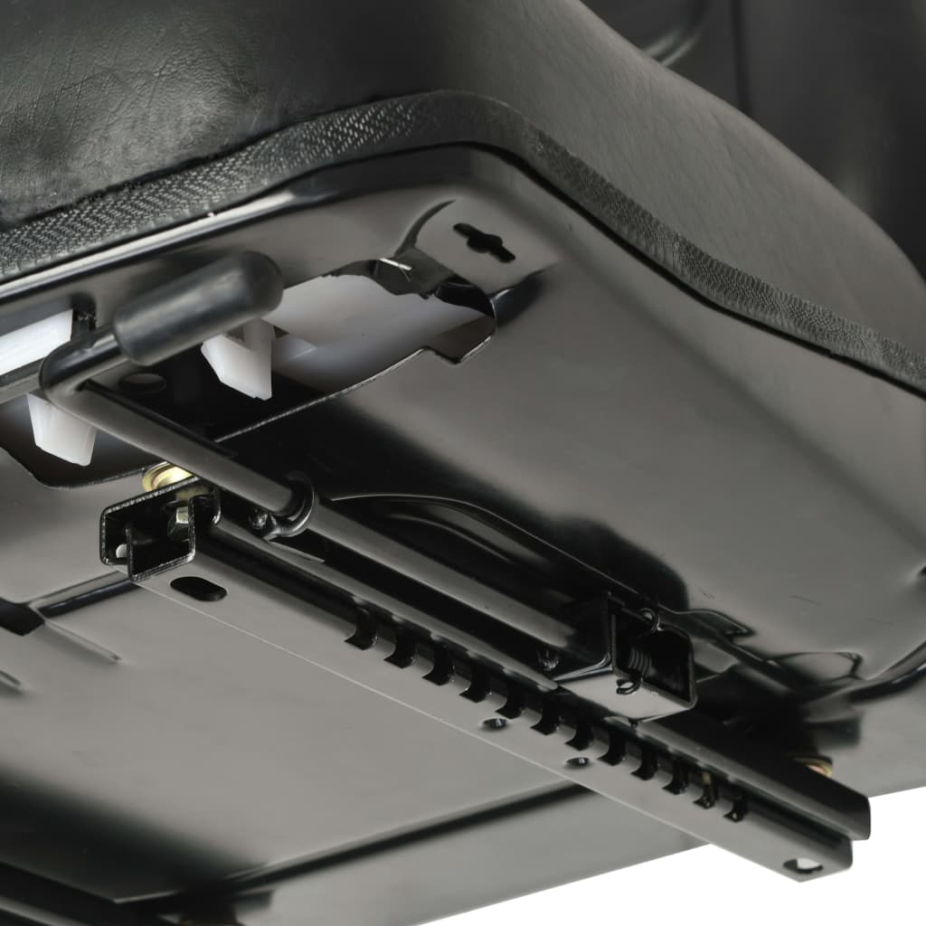 Sedile Trattore Muletto con Sospensioni e Schienale Regolabile - homemem39