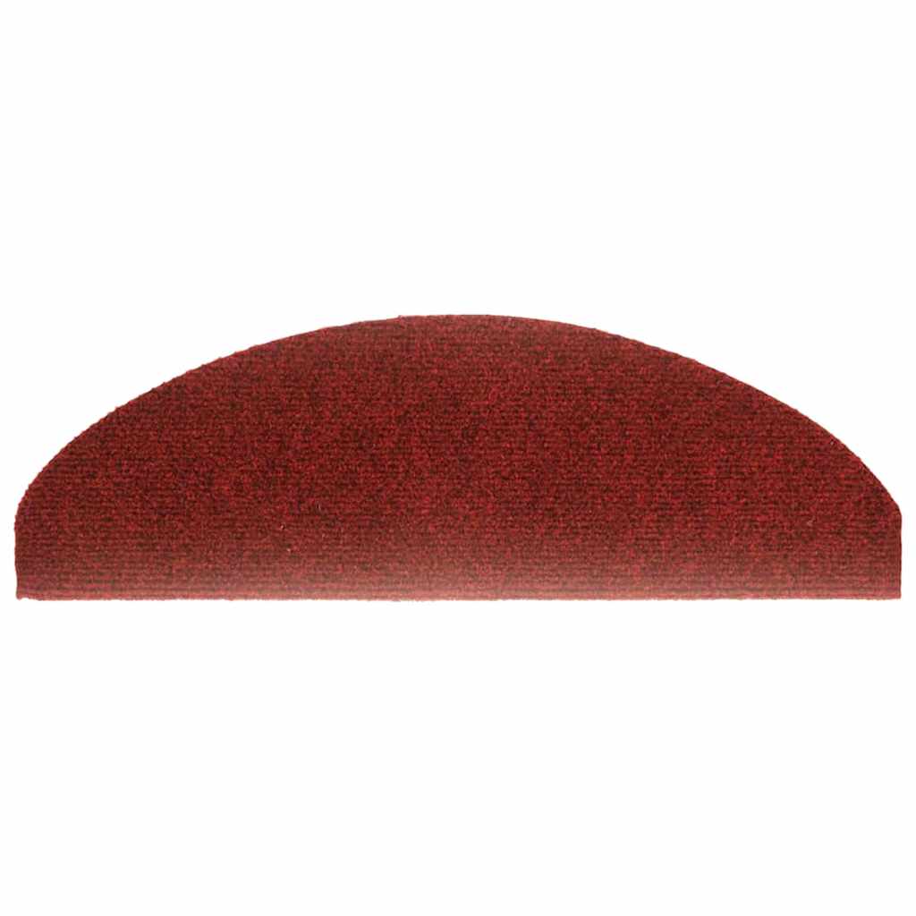 Tappetini Autoadesivi per Scale 15 pz 65x21x4 cm Rosso - homemem39