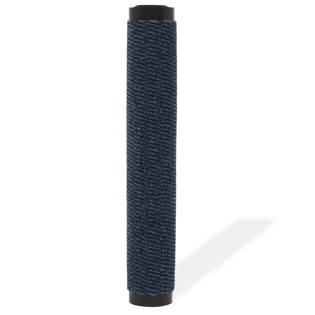 Tappeto Antipolvere Trapuntato Rettangolare 40x60cm Blu | homemem39