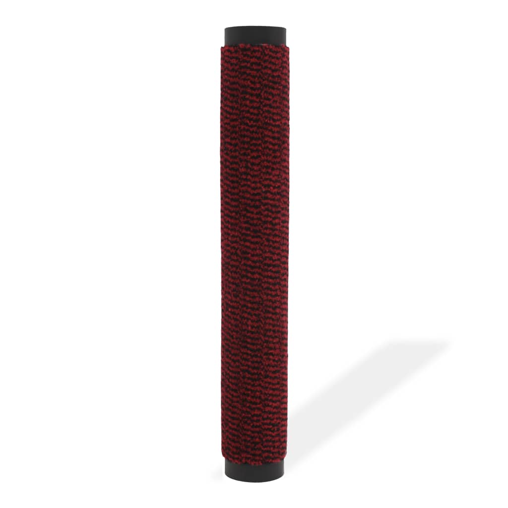 Tappeto Antipolvere Trapuntato Rettangolare 90x150cm Rosso | homemem39
