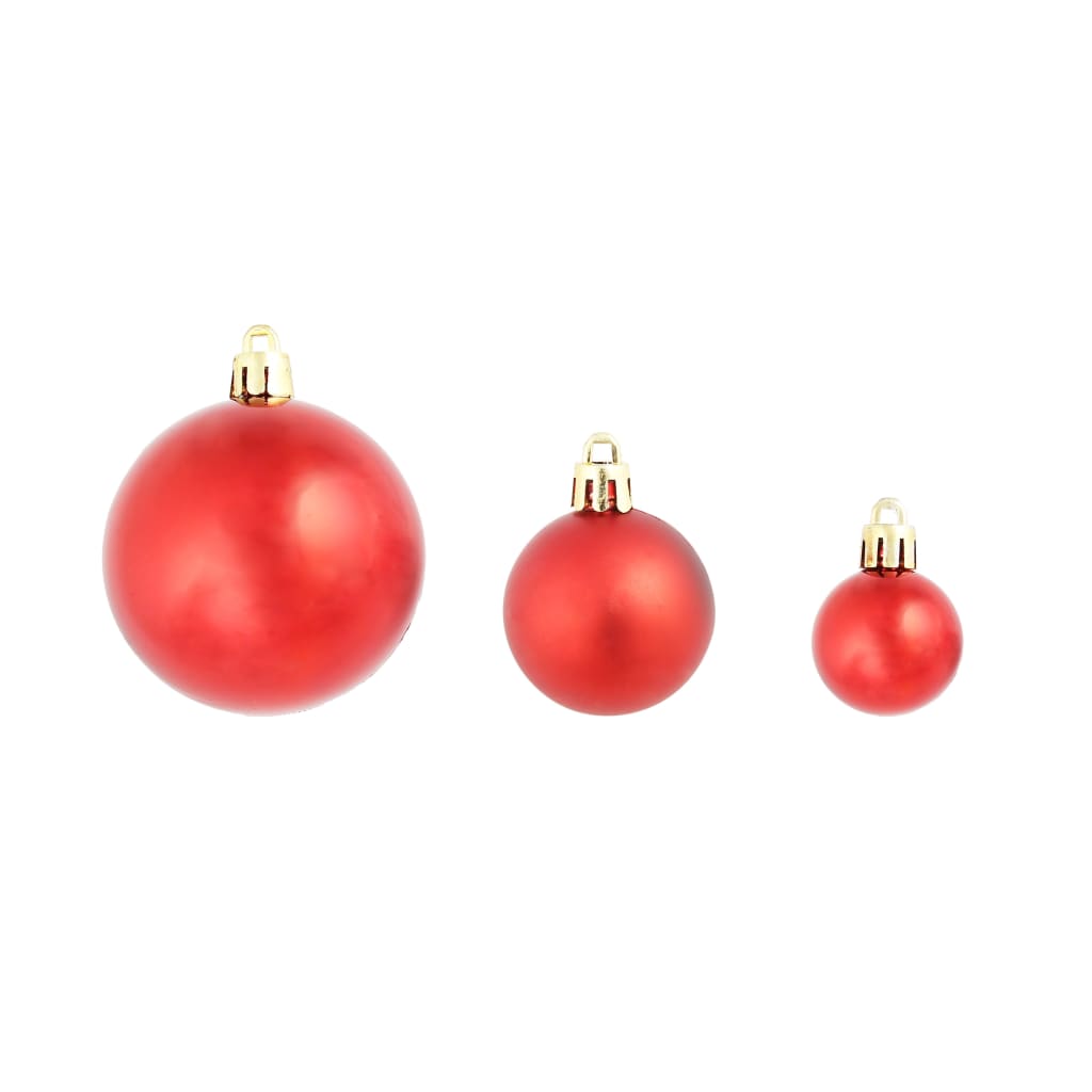 Palline di Natale 100 pz Rosso/Oro/Verde | homemem39
