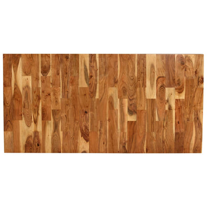 Tavolo da Pranzo Legno Massello di Acacia e Mango 180x90x76 cm - homemem39