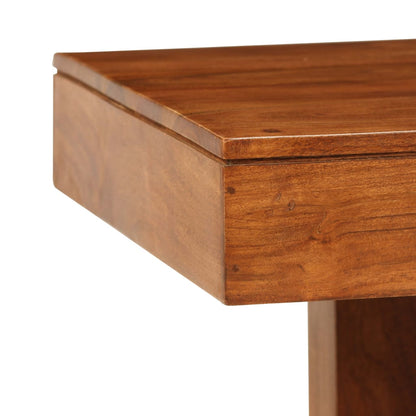 Tavolino da Salotto in Legno Acacia Finitura Ambra 110x55x35 cm | homemem39