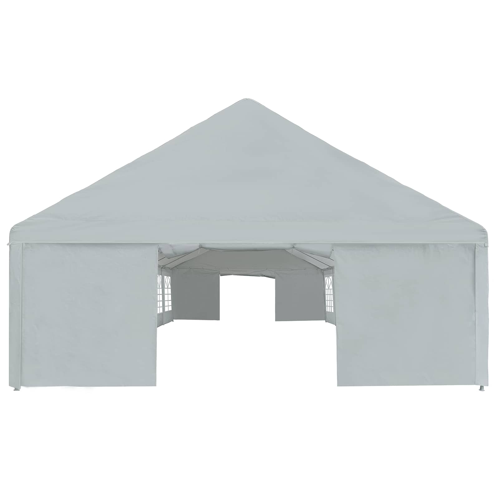 Tessuto per tenda senza struttura Grigio 12 x 6 m PE | homemem39