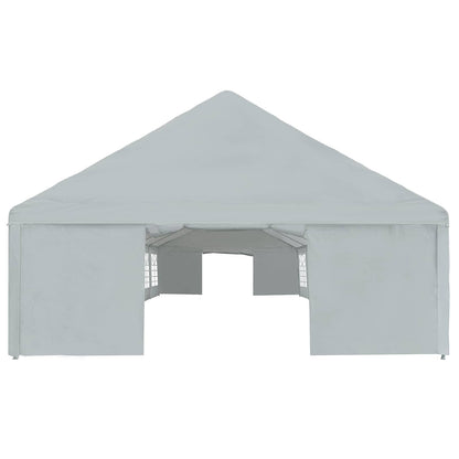 Tessuto per tenda senza struttura Grigio 12 x 6 m PE | homemem39