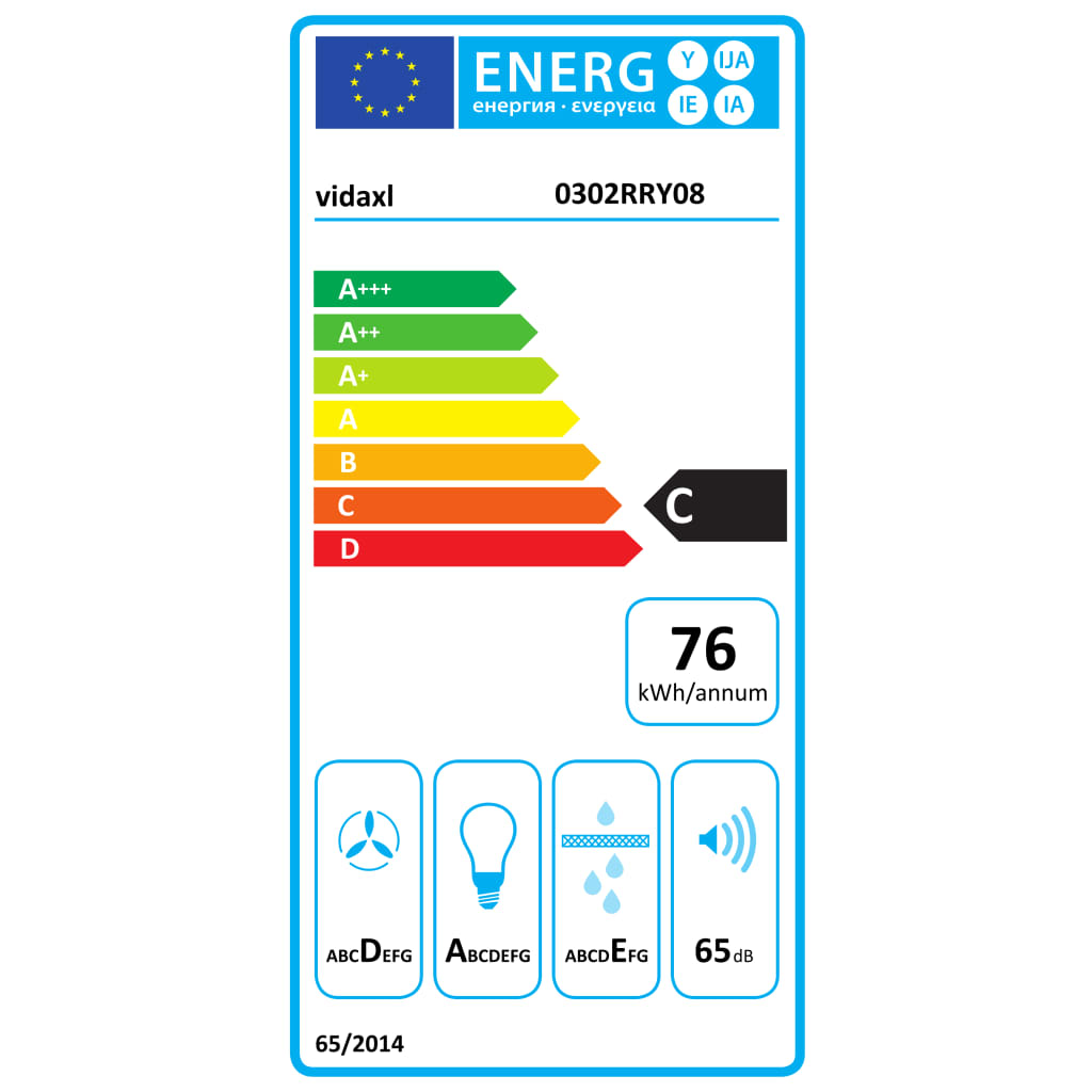 Cappa a Isola 90cm con Display LCD e Sensore Touch 756 m³/h LED - homemem39