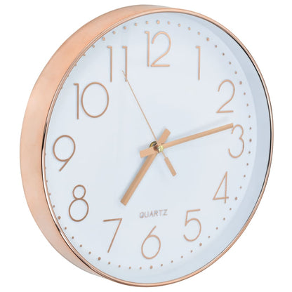 Orologio da Parete 30 cm Oro Rosa - homemem39