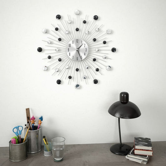 Orologio da Parete con Movimento al Quarzo Design Moderno 50 cm | homemem39