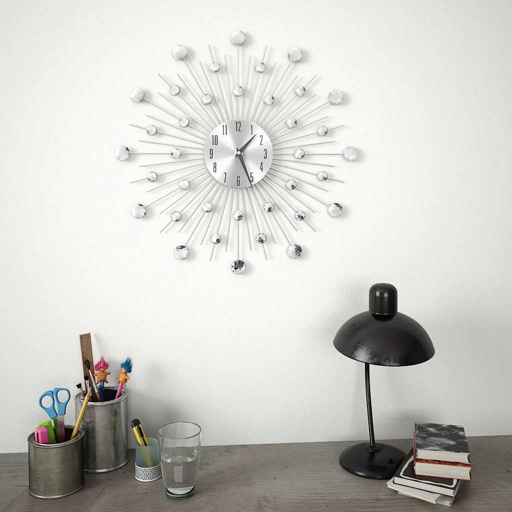 Orologio da Parete con Movimento al Quarzo Design Moderno 50 cm