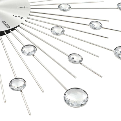 Orologio da Parete con Movimento al Quarzo Design Moderno 50 cm - homemem39