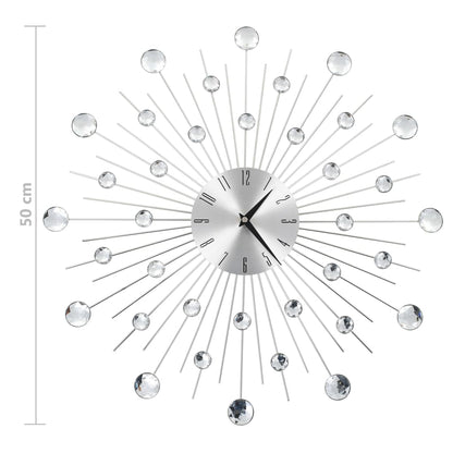Orologio da Parete con Movimento al Quarzo Design Moderno 50 cm | homemem39