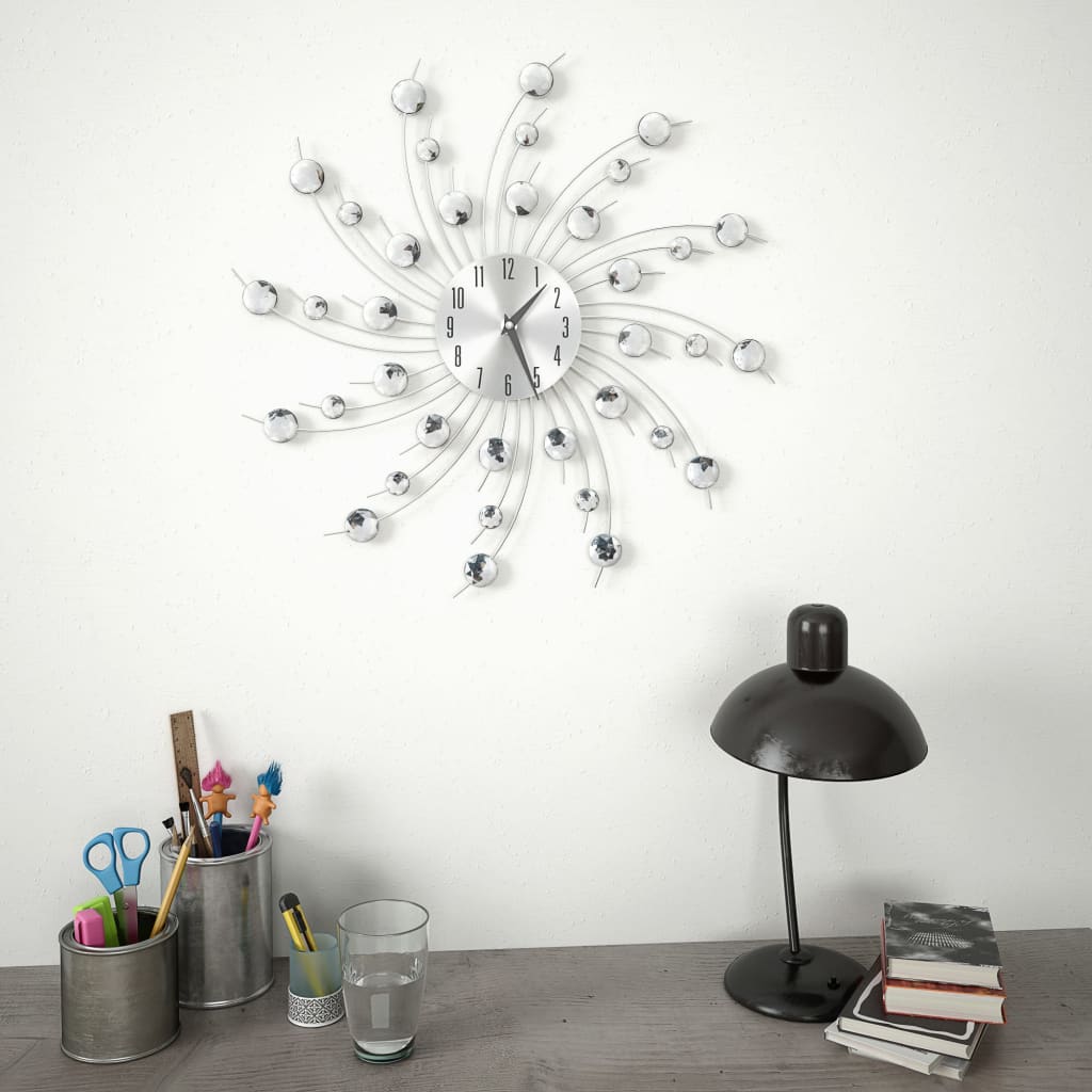 Orologio da Parete con Movimento al Quarzo Design Moderno 50 cm | homemem39