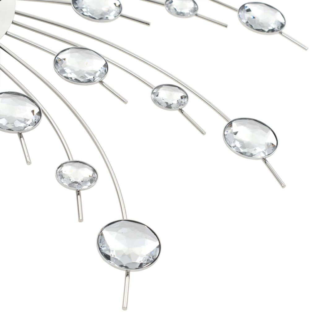 Orologio da Parete con Movimento al Quarzo Design Moderno 50 cm - homemem39