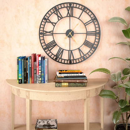 Orologio da Parete Vintage al Quarzo in Metallo 60 cm XXL | homemem39