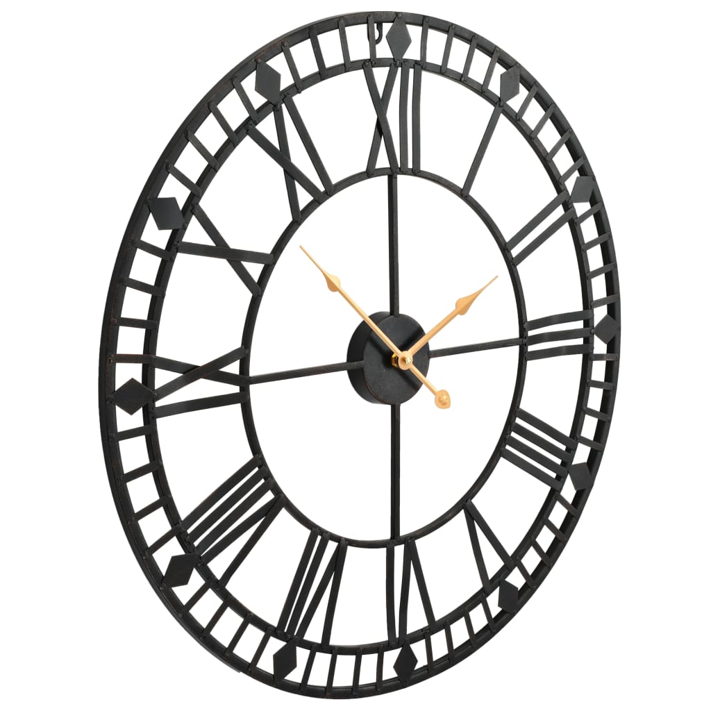 Orologio da Parete Vintage al Quarzo in Metallo 60 cm XXL | homemem39