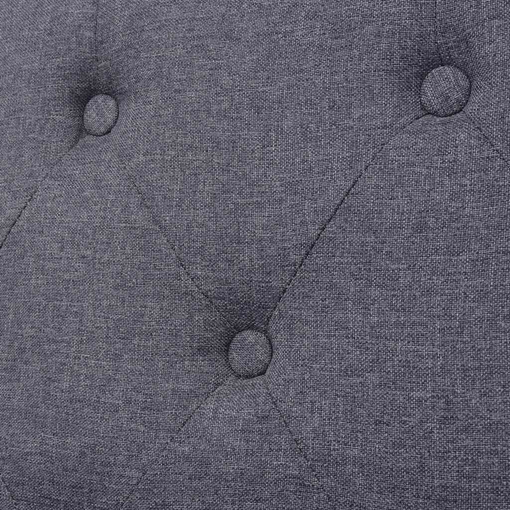 Set Divani 2 pz in Tessuto Grigio