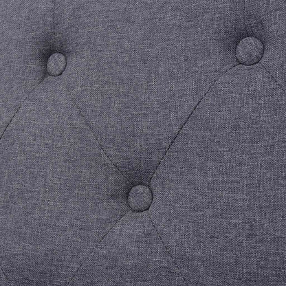 Set Divani 2 pz in Tessuto Grigio