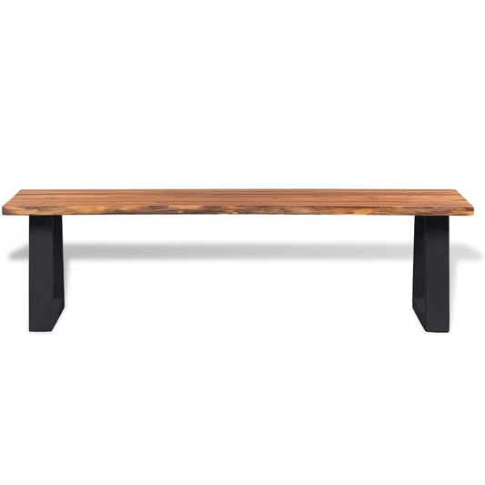 Panca in Legno Massello di Acacia 145 cm | homemem39