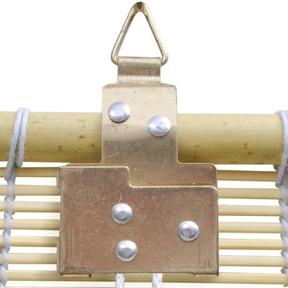 Tenda Avvolgibile in Bambù 150x160 cm Naturale - homemem39