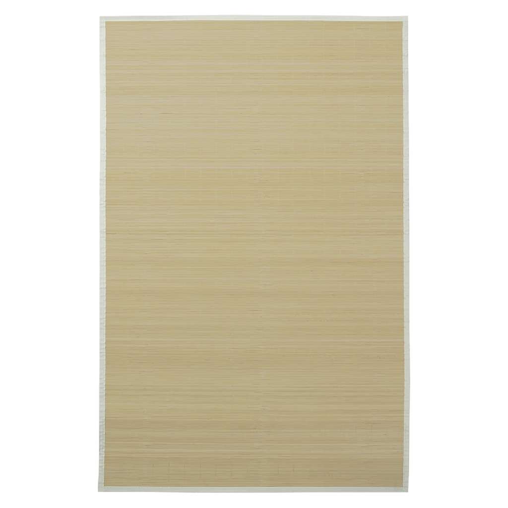 Tappeto in Bambù 100x160 cm Naturale